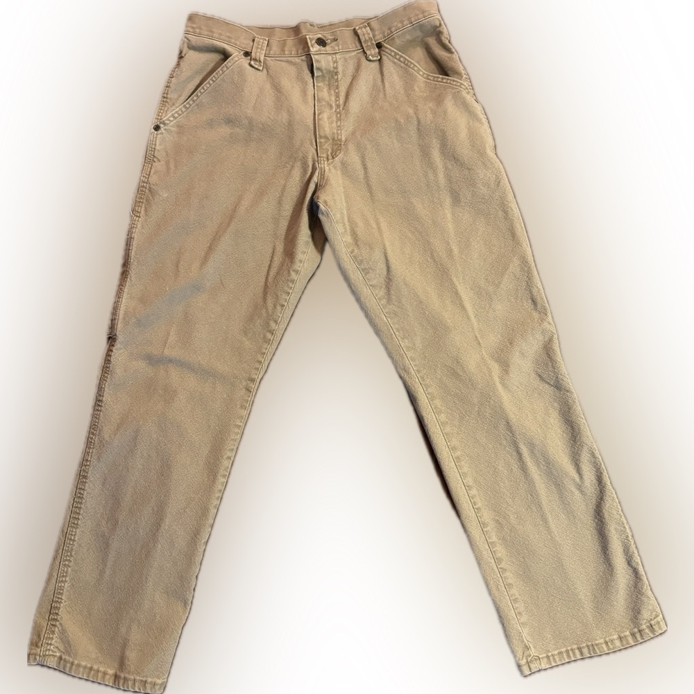 Wrangler Men’s Straight Jeans Tan
